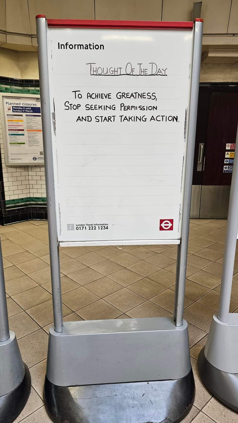 Prosto z Londyńskiego metra